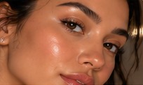 Close-up of customer Vanessa’s hydrated skin
